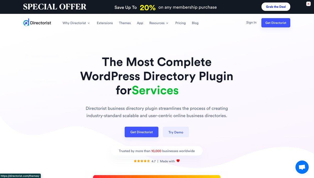 Directorist Wordpress Plugin